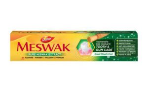 Dabur Meswak India's No-1 Fluoride Free Toothpaste, 100 g