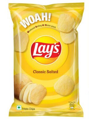 Lays Potato Chips - Classic Salted, Best-Quality