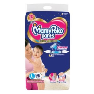 Mamypoko Extra Absorb Monthly Box Large - 96 Diaper Pants, 96 pcs