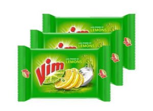 Vim Dishwash Bar - Lemon, 200 g (Pack of 3)