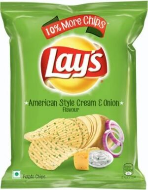 Lay's American Style Cream & Onion Flavour Chips (25 g)