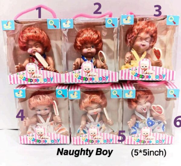 5x5 Inch Naughty Boy