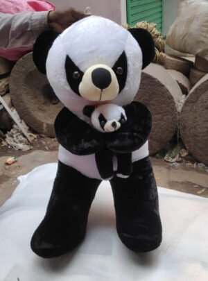 Muma Panda With Baby Soft Toy
