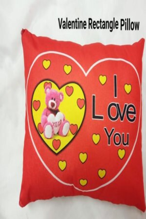 I Love You Printed Pillow