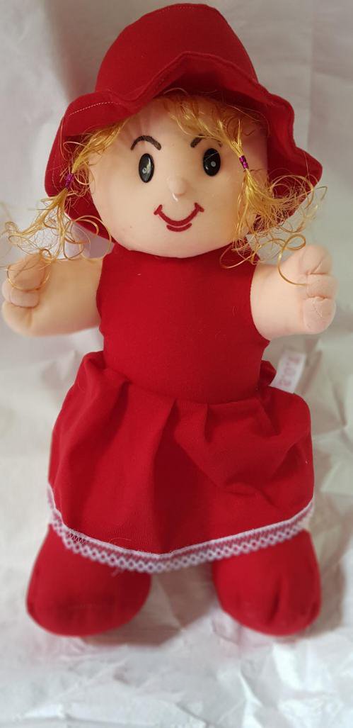 Red Girl Soft Toy