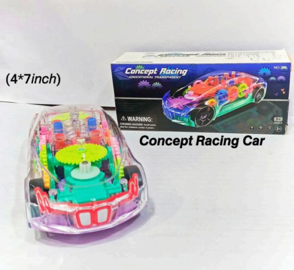 4x7 inch Concept Racing Car